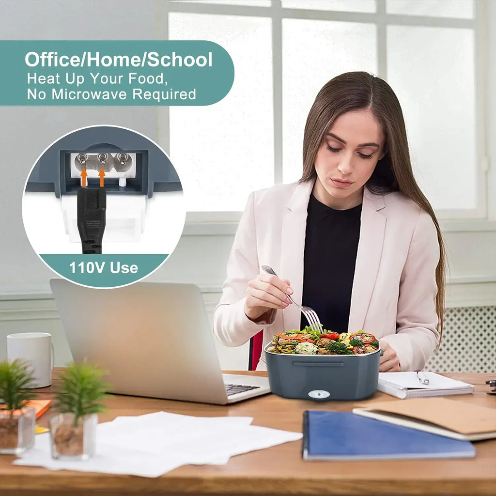 Portable Electric Lunch Box – Heat Fresh Meals Anywhere