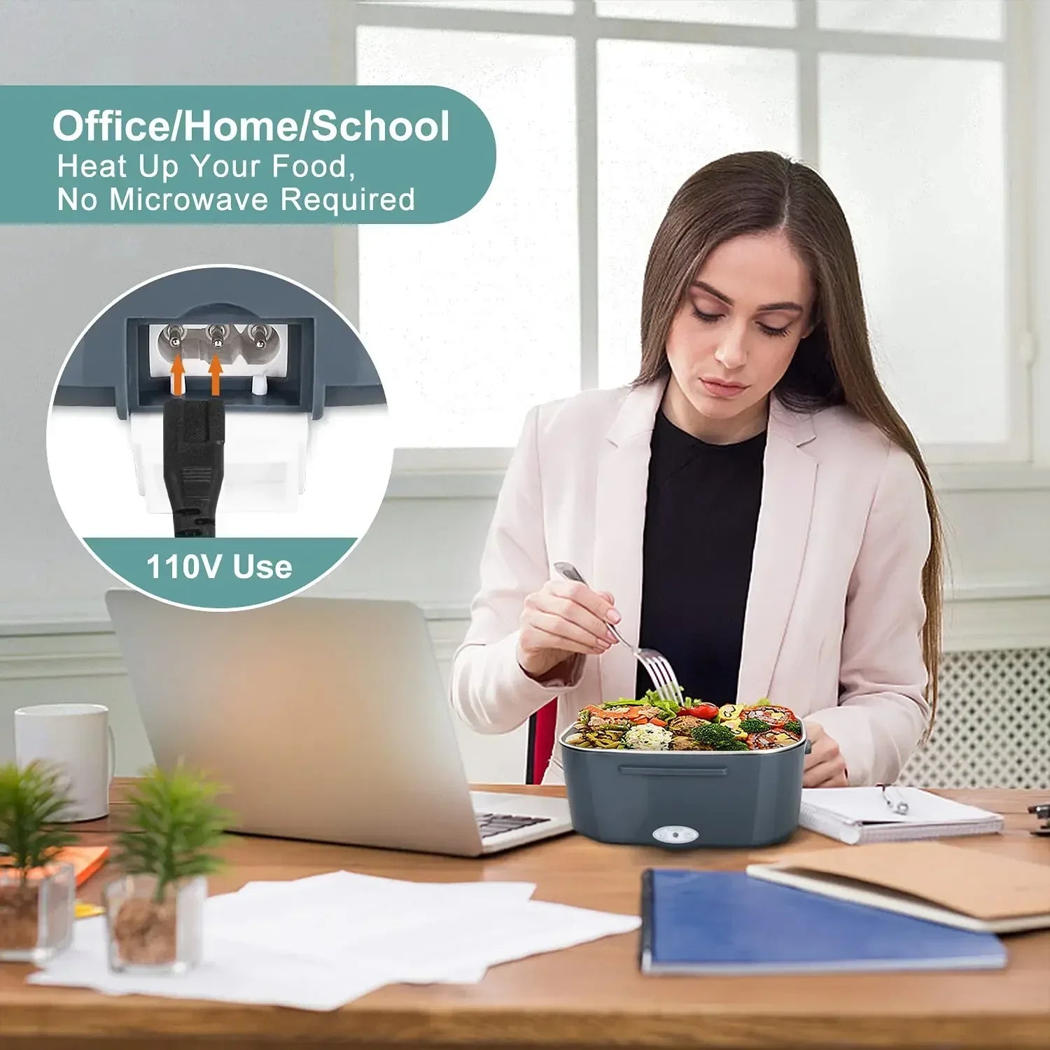 Portable Electric Lunch Box – Heat Fresh Meals Anywhere