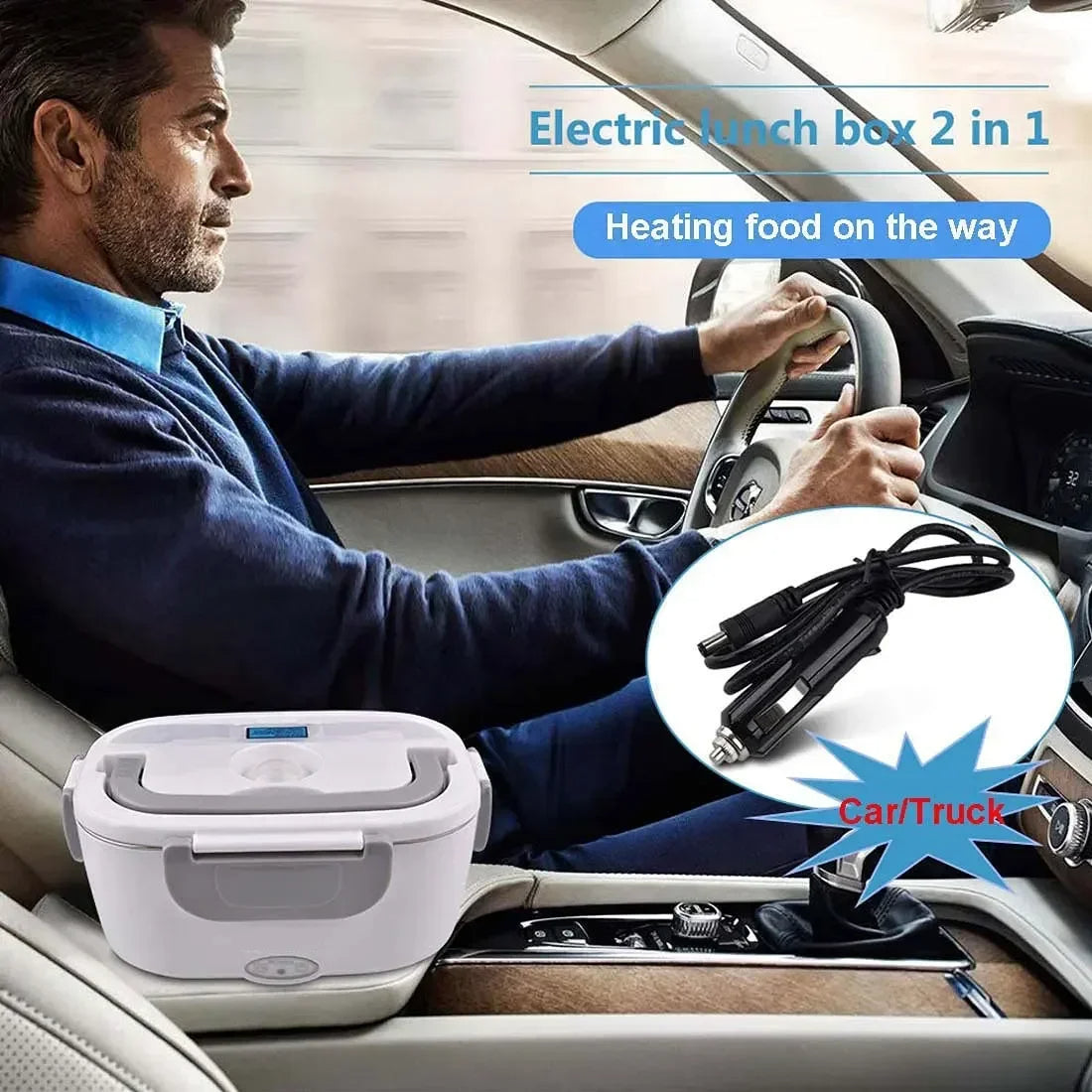 Portable Electric Lunch Box – Heat Fresh Meals Anywhere